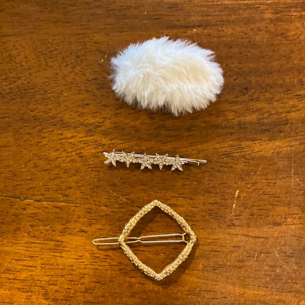 Set of Beautiful Hair Barrettes!